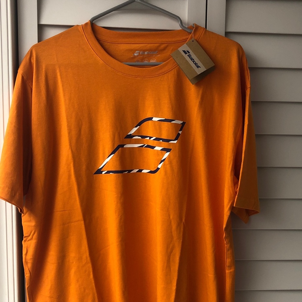 XXL Babolat Mens Vibrant Orange Tee